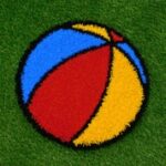 Beach ball grass