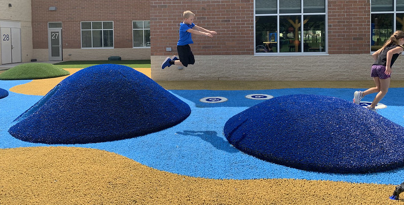 children-playing-2 PlayMounds by ForeverLawn at the Lake YMCA