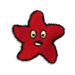 Red starfish funsert