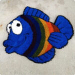 Blue fish funsert