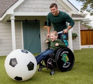 Tim Tebow and ForeverLawn Tim Tebow and ForeverLawn