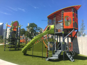 Yesler PlayGround in Seattle, Washington