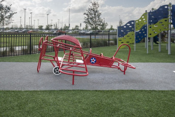 Aviation Themed Playground by ForeverLawn Central Florida