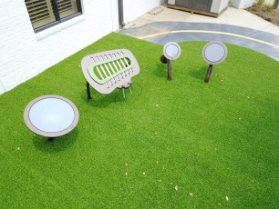 Playground Grass Christ Presbyterian Academy ForeverLawn Tennessee