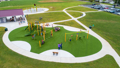 Playground Grass Garrison Park ForeverLawn Tennessee