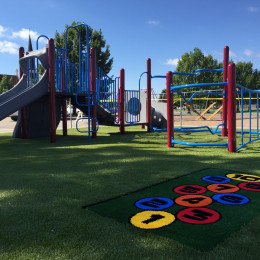 ForeverLawn Kansas City Playground Grass Installation