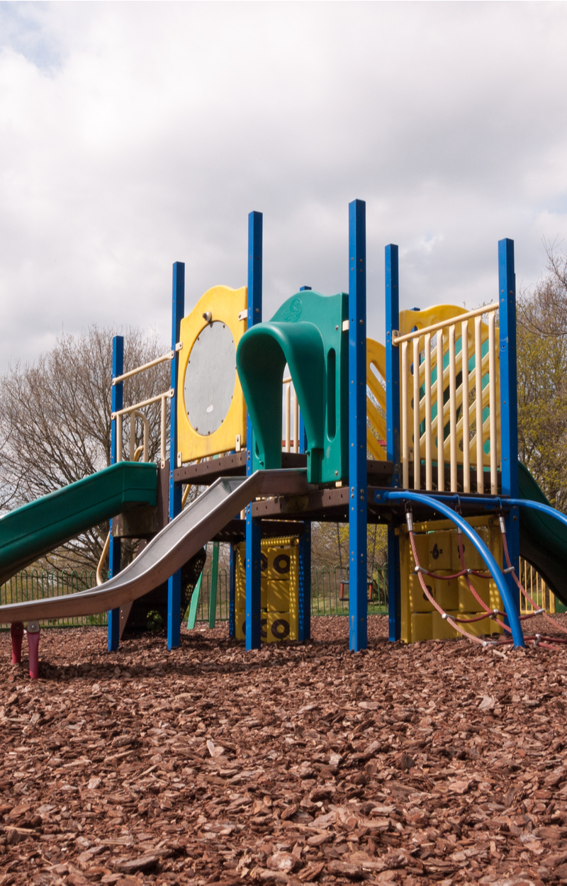 wood_chips Wood chips on playground