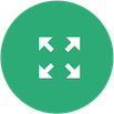 circle-4 Green circle with arrows
